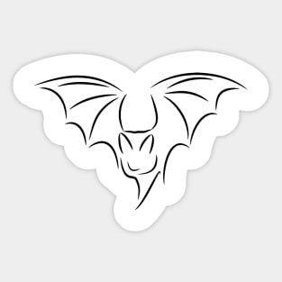 Bat Wings Sticker